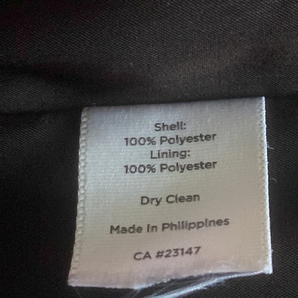 Talbots Red Orange White Black 3/4 long Sleeve Dress size Petite 4 4P - Picture 8 of 9